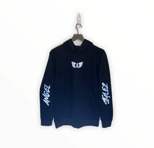 Load image into Gallery viewer, Angel Stylez Black Reflective Hoodie
